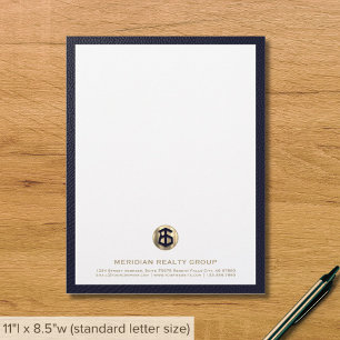 Real Anwesen Eleganter Briefkopf für Korrespondenz