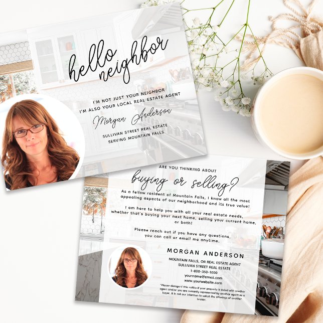 Real Anwesen Hello Neighbour Postkarte (Von Creator hochgeladen)