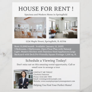 Real Anwesen House Flyer