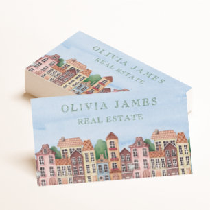 Real Anwesen House Renovierung Visitenkarte