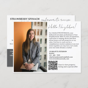 Real Anwesen Intro mit Rezept Postkarte