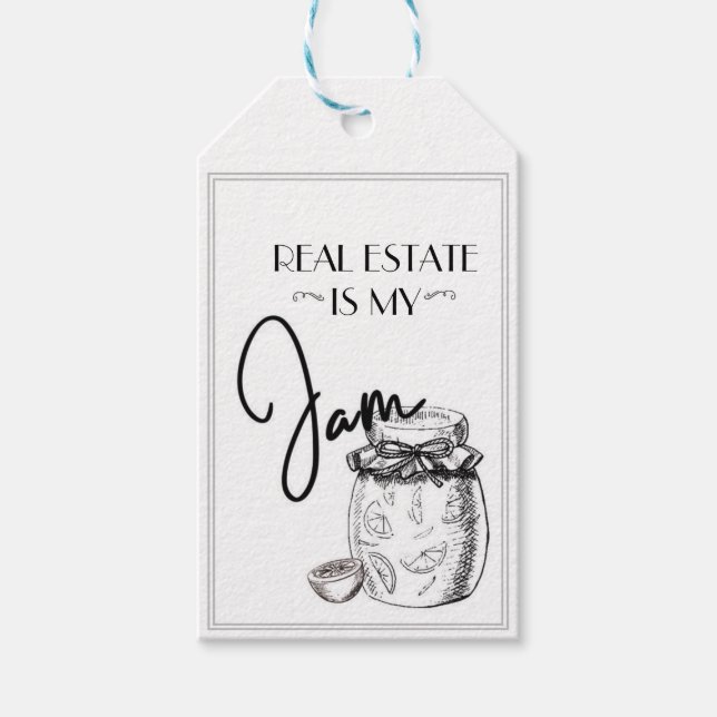 Real Anwesen ist mein Jam Geschenkanhänger (Vorderseite)