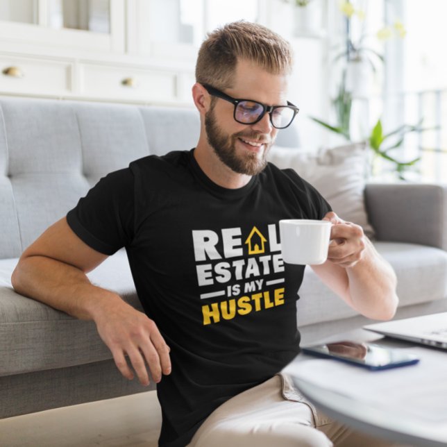 Real Anwesen ist mein Lieblings-Weihnachtsschreibe T-Shirt (real estate is my hustle t shirt)