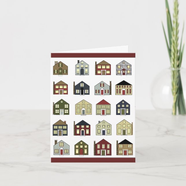 Real Anwesen Marketing Karte (Vorderseite)