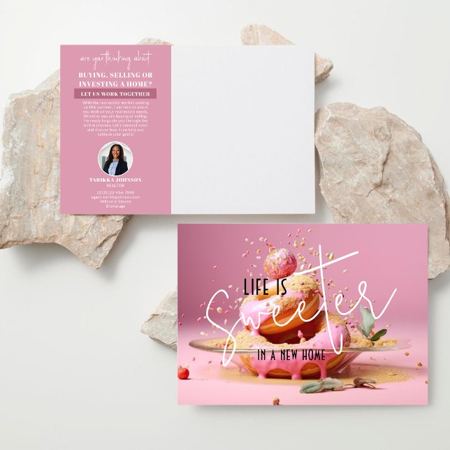 Real Anwesen Marketing Postkarte (Von Creator hochgeladen)