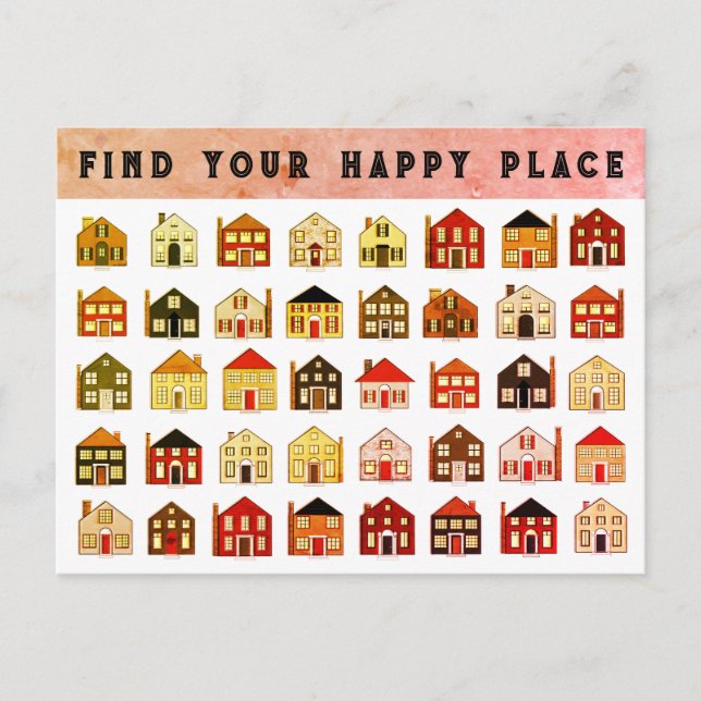 Real Anwesen Marketing Postkarte (Vorderseite)