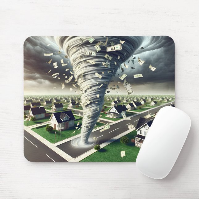 Real Anwesen Money Tornado Mousepad (Mit Mouse)