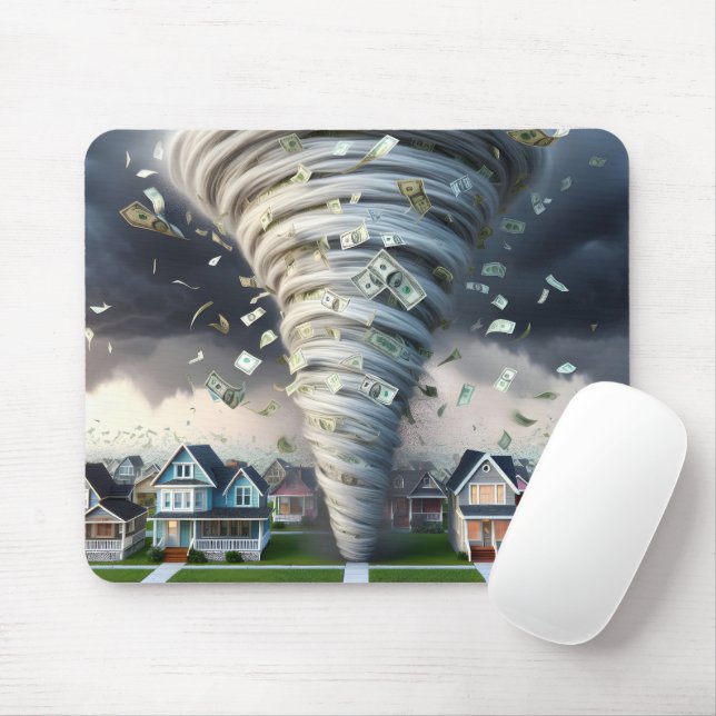 Real Anwesen Money Tornado Mousepad (Mit Mouse)