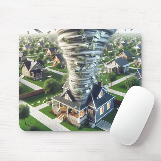 Real Anwesen Money Tornado Mousepad (Mit Mouse)