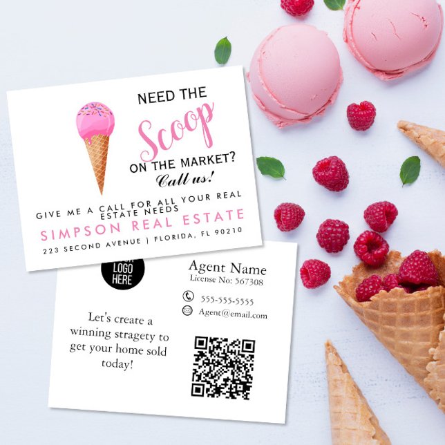 Real Anwesen Open House Scoop Pop per Postkarte (Von Creator hochgeladen)