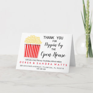 real Anwesen POPCORN Ankündigung Pos Po