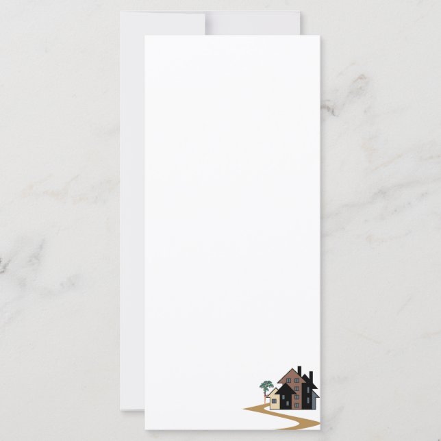 Real Anwesen Rack Card (Vorderseite)