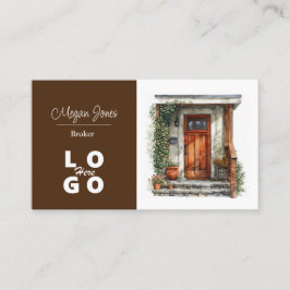 Real Anwesen, Realtor, Broker Business Card Visitenkarte