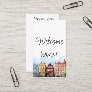 Real Anwesen, Realtor, Broker Visitenkarte