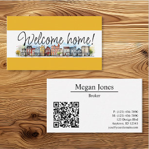 Real Anwesen, Realtor, Broker Visitenkarte