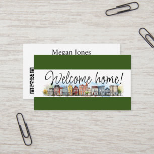 Real Anwesen, Realtor, Broker Visitenkarte