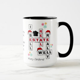 Real Anwesen Realtor Geschenk CHRISTMAS Tasse
