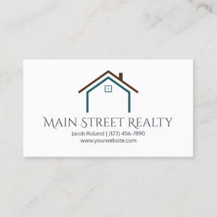 Real Anwesen, Realty Business Card Visitenkarte
