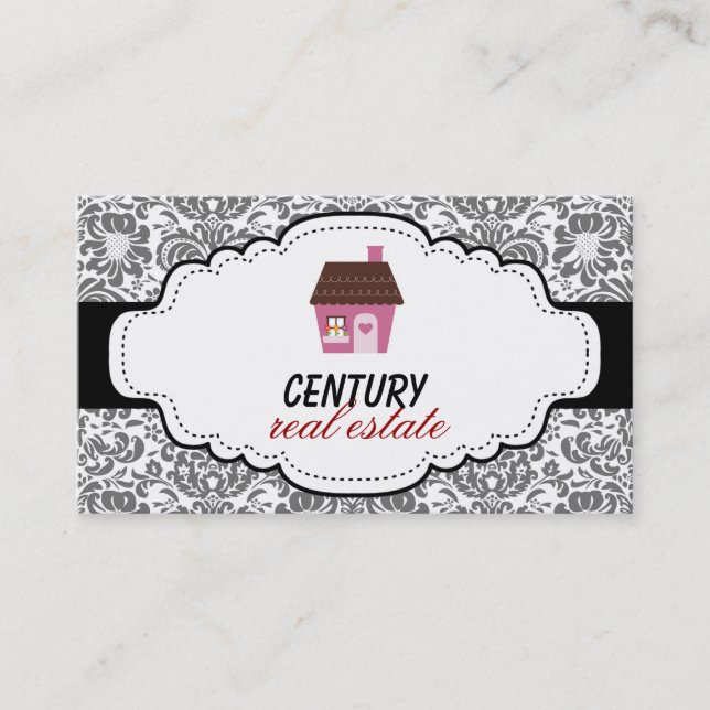 Real Anwesen Visitenkarte (Vorderseite)