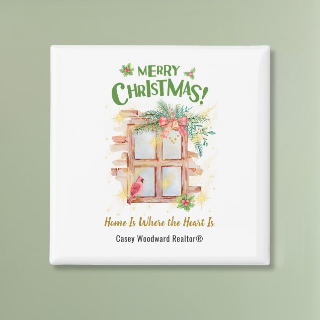 Real Anwesen Zuhause ist, wo das Herz ist Budget Magnet (Von Creator hochgeladen)