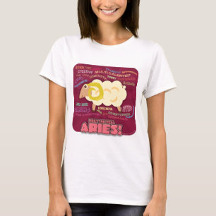 Real Aries Funny Wahre Astrologie Profil T-Shirt