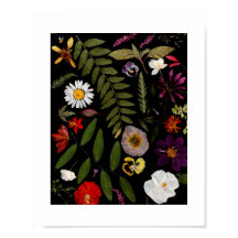 Real Blume Art Summer Hütte Garden Poster