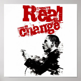 Real Change Poster
