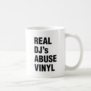 REAL DJ's MISSBRAUCH VINYL Tasse