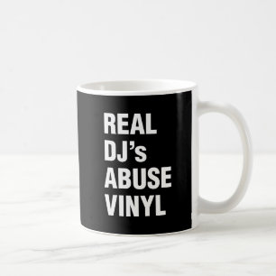 REAL DJ's MISSBRAUCH VINYL Tasse