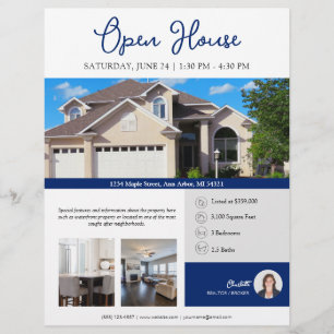 Real Esate Open House Flyer