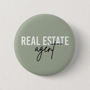 Real Estate Agent   Gifts for Realtor Button