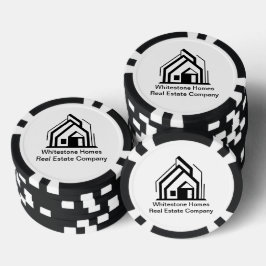Real Estate Company Customized Realtor Logo Pokerchips