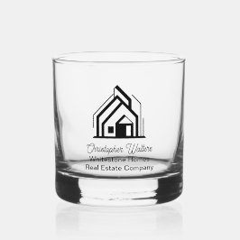 Real Estate Company Customized Realtor Logo Whiskyglas