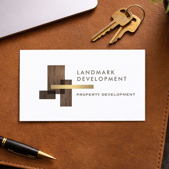 Real Estate Developer Logo Visitenkarte (Von Creator hochgeladen)