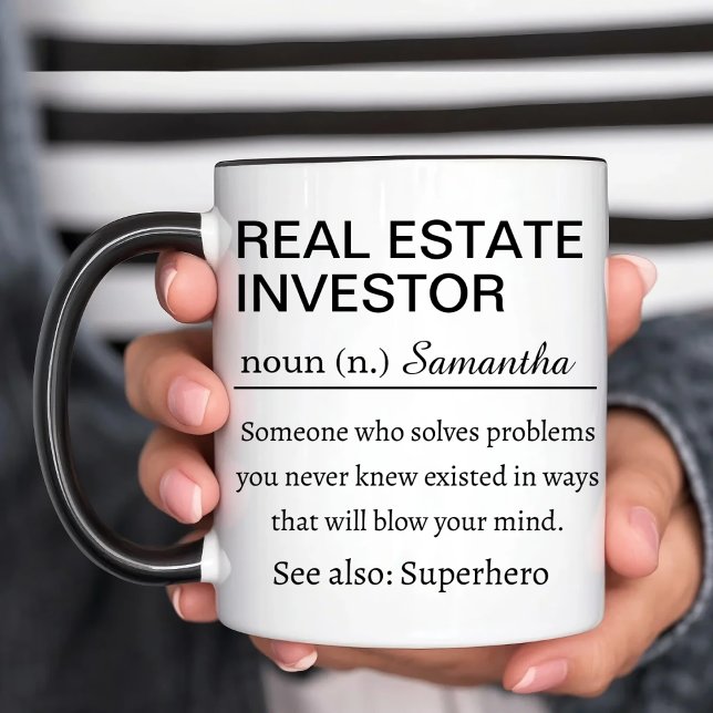 Real Estate Investor Definition Tasse (Von Creator hochgeladen)