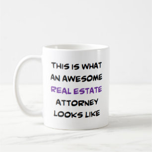 real estate lawyer, awesome kaffeetasse