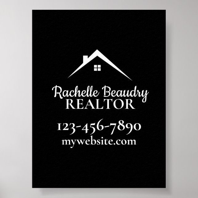 Real Estate Marketing Custom Realtor Poster (Vorne)