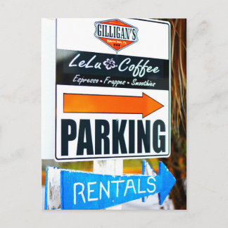 Real Foto Gilligans Siesta Key Florida Postkarte