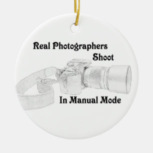 Real Fotografen Keramik Ornament