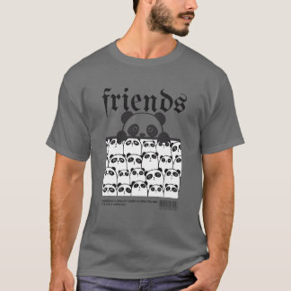 Real Friends Panda Vintag T-Shirt