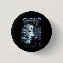 Real Gamers sind geschützt Button
