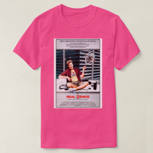 Real Genius 1985  T-Shirt (Design vorne)