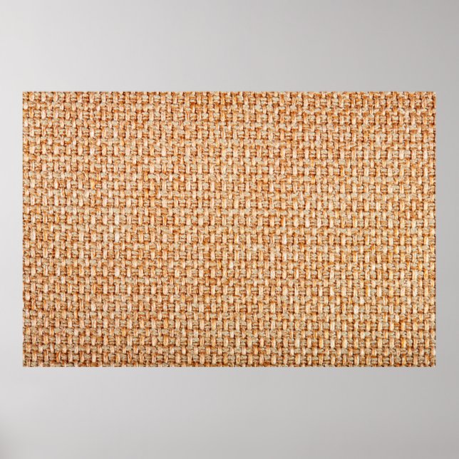 Real gestrickte Gewebe aus synthetischen Chemiefas Poster (Vorne)
