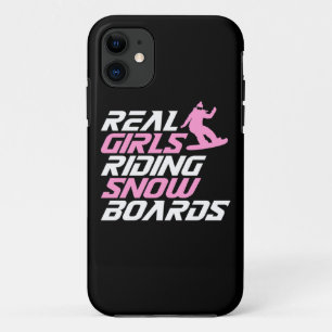 Real Girls Reiten Snowboards Case-Mate iPhone Hülle