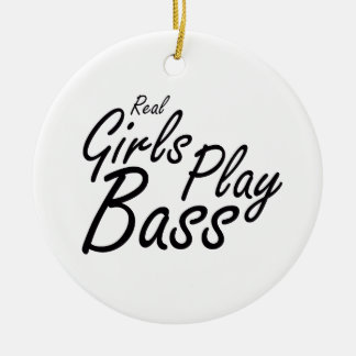 Real Girls spielen schwarz Keramik Ornament