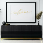 Real Gold | Begrüßung | Kalligrafie Foliendrucke<br><div class="desc">Real Gold | Begrüßung | Kalligraphiefoliendrucke</div>