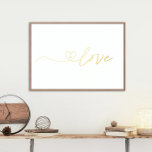 Real Gold | LIEBE HERZ | Kalligrafie Foliendrucke<br><div class="desc">Real Gold | LIEBE HERZ | Kalligraphiefoliendrucke</div>