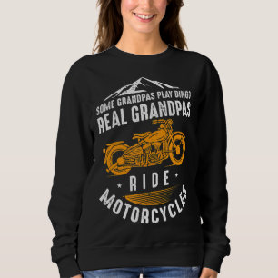 Real Grandpas Motorrad Geschenk für Biker Sweatshirt