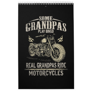 Real Grandpas Ride Motorrad Geschenk für Grandpas. Kalender