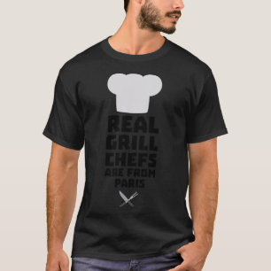 Real Grill Koch sind von Pariser Piratenschiff Geb T-Shirt